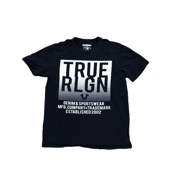 TRUE Religion Big Logo Shirt Small - Picture 2 of 8